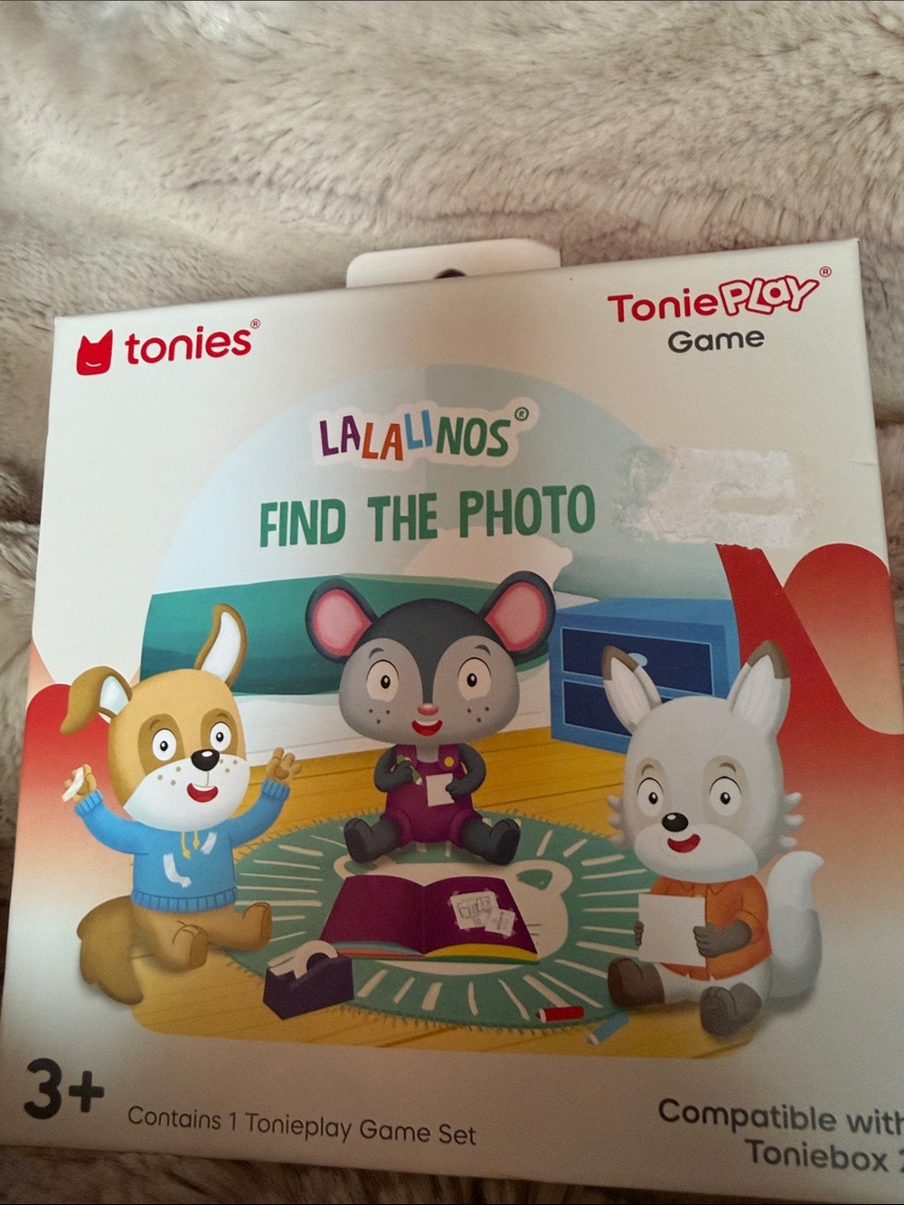 Tonies LaLaLinos Find The Photo Kids Game - White & Multicolor
